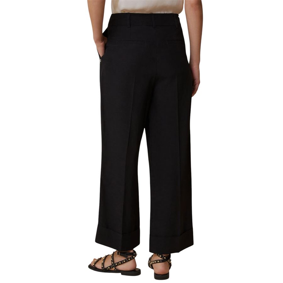 Ricard Pantaloni in blend di lino da donna Penny Black | 2511131243200004